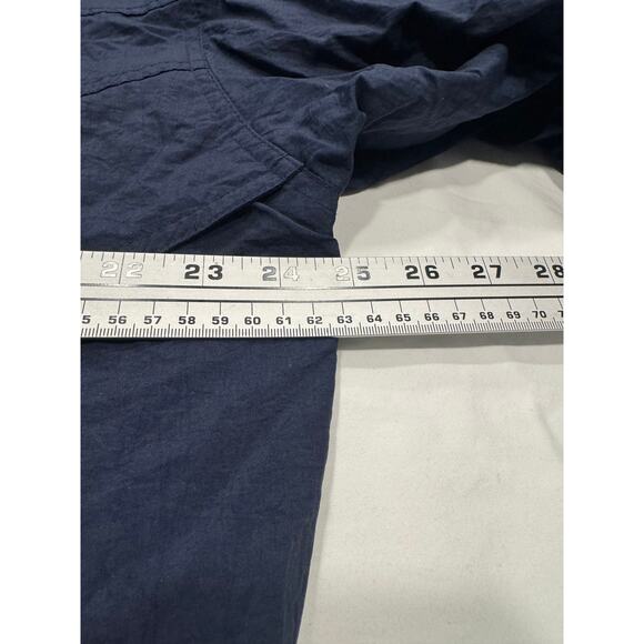 Gary Player Black Knight Men's Golf Windbreaker Jacket Size L Blue Multi Pocket - Picture 8 of 12